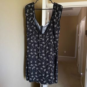 black floral aeropostale dress